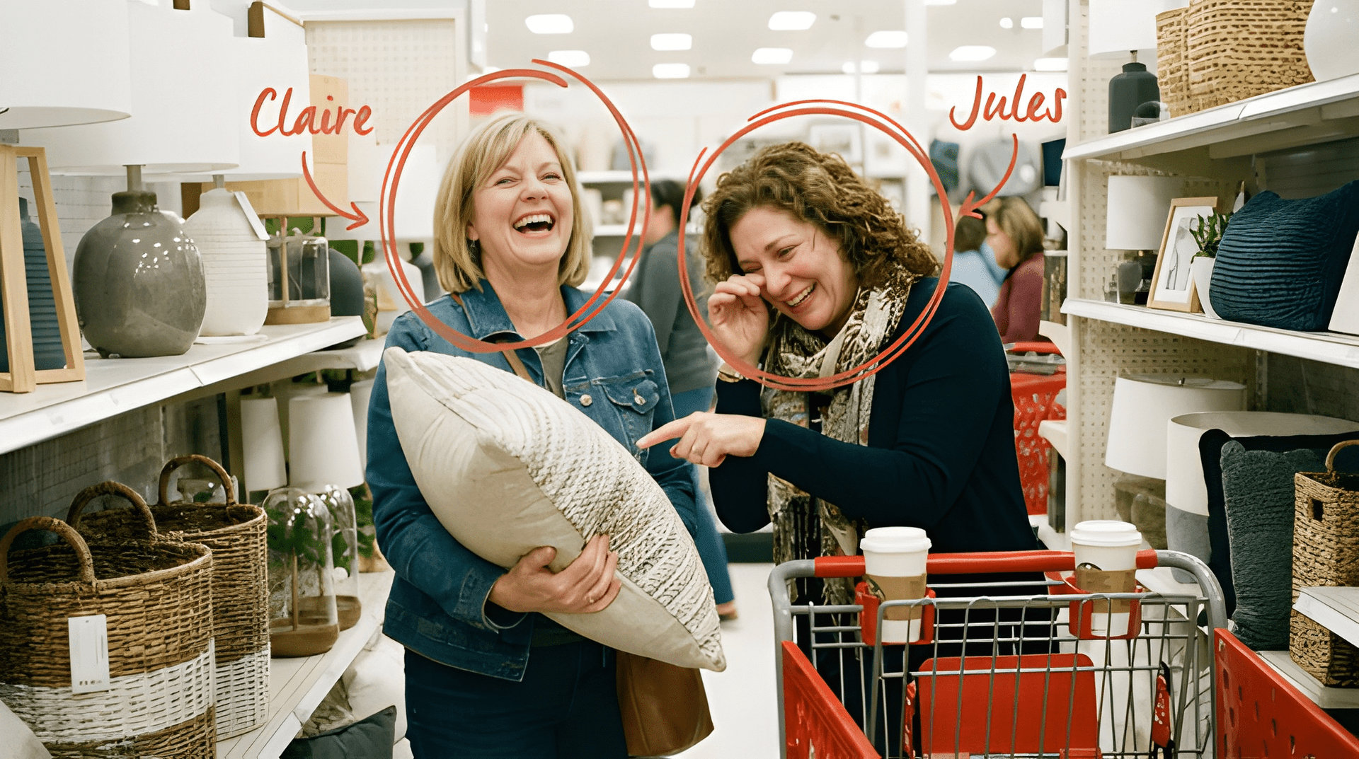 Claire and Jules, co-founders of The Insider Aisle