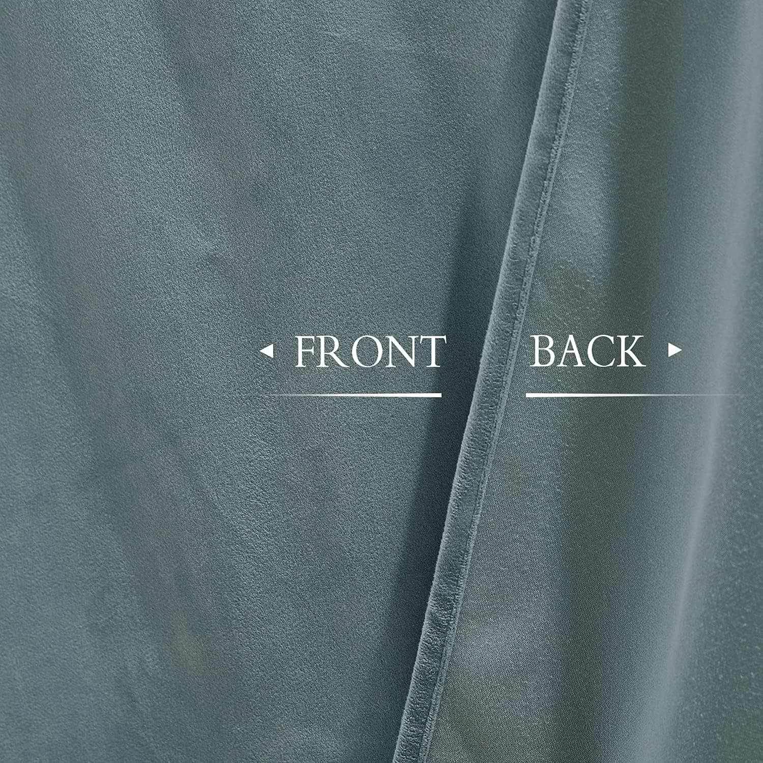 StangH Velvet Blackout Curtains
