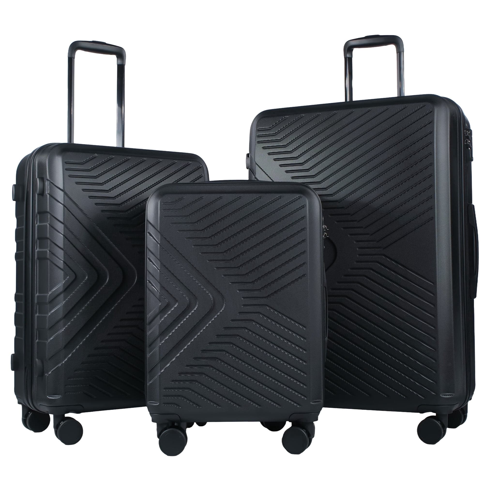 Travelhouse 3-Piece Hardshell Luggage Set